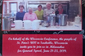 Help us invite the UCC to Milwaukee for General Synod 2019!